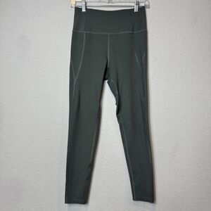 Girlfriend Collective Compressive Leggings Aspen Green Yoga Gym Stretch Womens M